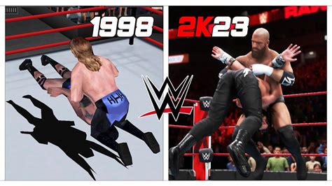 Evolution Of Pedigree Triple H Finisher In Wwe Wwf Games