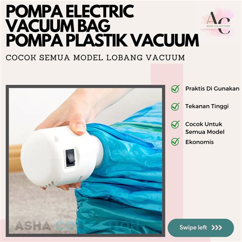 Jual Asco Pompa Vacuum Elektrik Plastik Vacum Baju Travelin Mesin