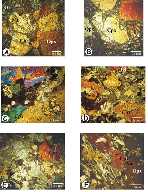 Photographies Au Microscope Optique En Lumi Re Polaris E Analys E Des