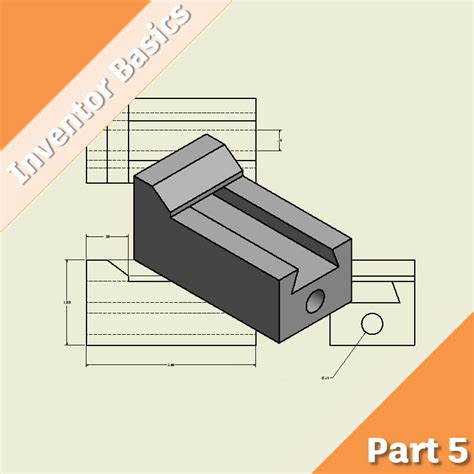 Inventor Detail Part Drawings From D Cad Inventor Official Blog