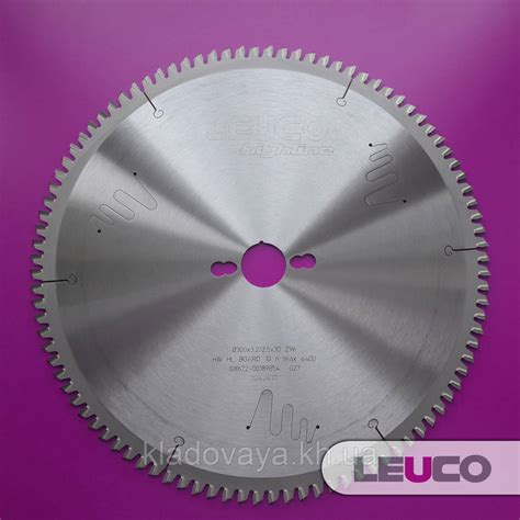 Дисковые пилы Leuco по алюминию 300x3,2x2,5x30 Z=96 для торцовки и ...