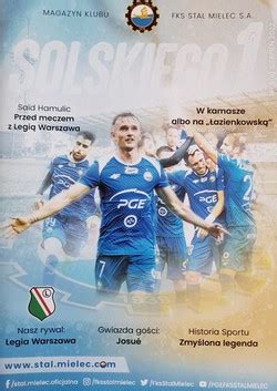 Program Meczowy Fks Stal Mielec Legia Warszawa Pko Bp Ekstraklasa