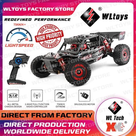 Wltoys V Brushless Rc Car Drift Kereta Control Drift High