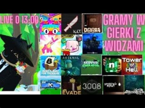 Live Gramy W Roblox I Fortnite Z Widzami Youtube