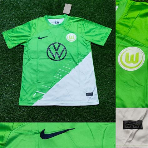 Jual Jersey Bola Wolfsburg Home Grade Ori Import Shopee