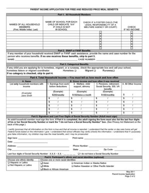 Fillable Online Rollinsford K12 Nh Free Reduced Meal Form Rollinsford