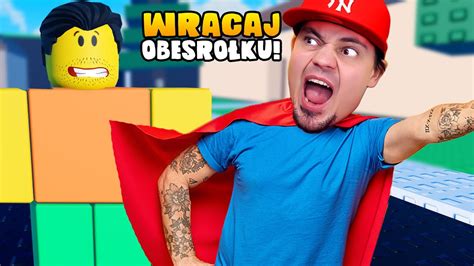 TWÓJ surowy TATA jest ZŁY bo jesteś SUPERBOHATEREM Roblox Superhero