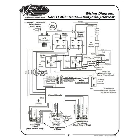 Vintage Air Ac Wiring Diagram Wiring Diagram