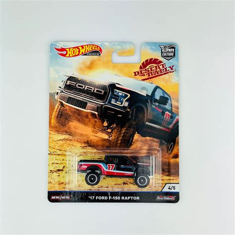 Ford F Raptor Car Culture Desert Rally Hot Wheels Premium ERLI Pl