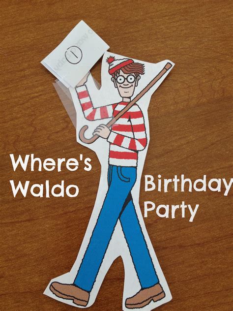 Wheres Waldo Birthday Party