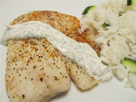 Fish in Creamy Dill Sauce | Carson Tahoe Health