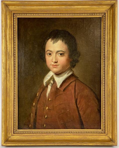 Bid Now 18th Century English Portrait Of A Boy December 3 0120 100