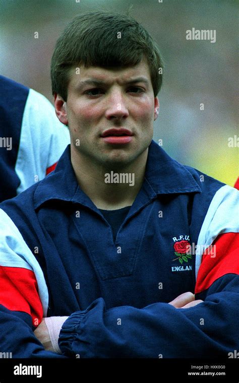 ROB ANDREW ENGLAND & WASPS RU 27 September 1991 Stock Photo - Alamy