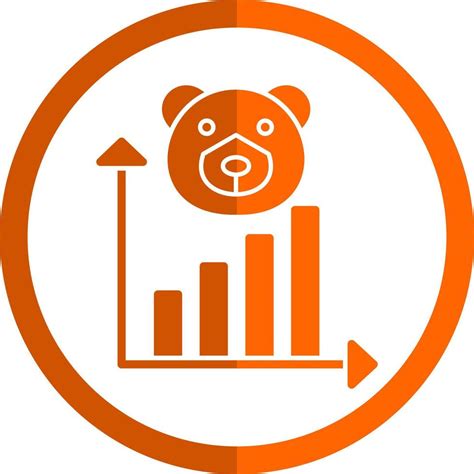 Bear Market Vector Icon Design Vector Art At Vecteezy