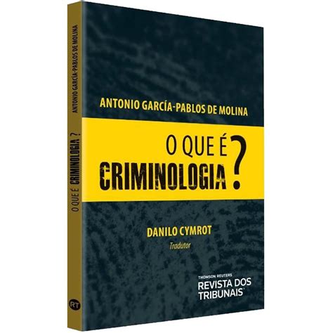 Livro O Que É Criminologia
