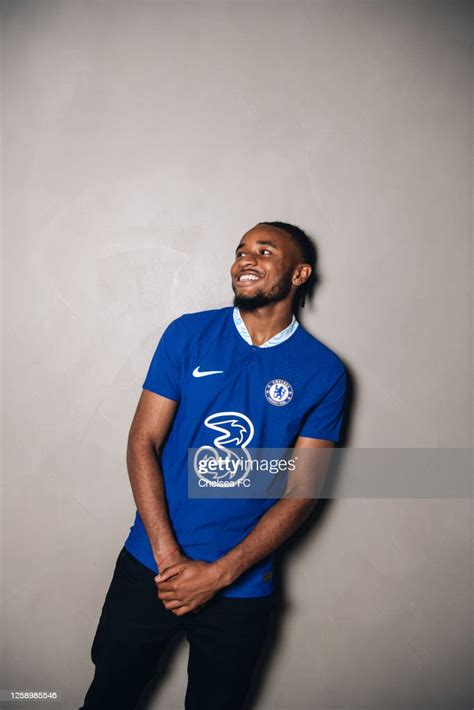 Christopher Nkunku During His Unveiling For Chelsea At Chelsea News