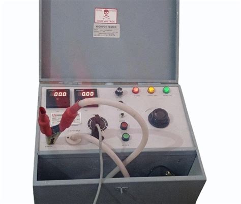 Mild Steel 20kV AC DC Hipot Tester For Cable Testing At Rs 32000 In