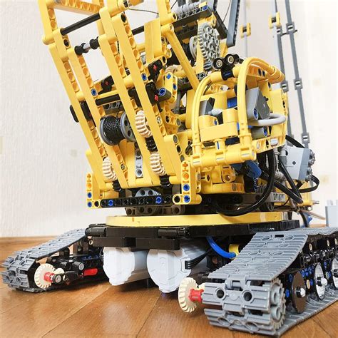 Buy Moci Rc Lr Crane Bricks Model With Motors For