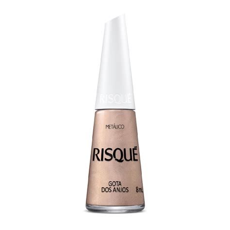 Esmalte Risque Nude Metalico Gota Dos Anjos 8Ml Shopee Brasil