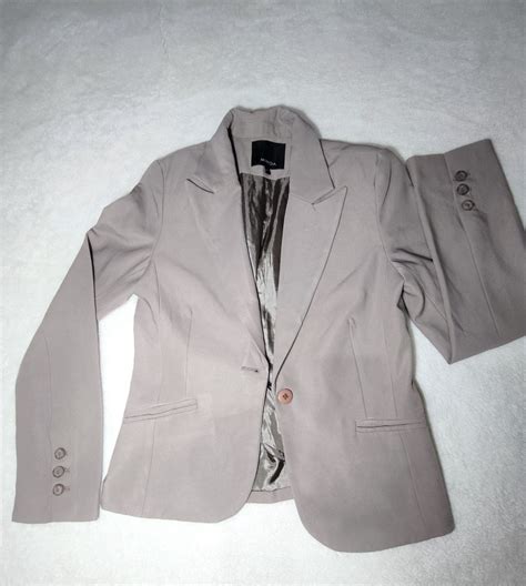 Blazer Nude Terno Feminino Miroa Usado 83258790 Enjoei
