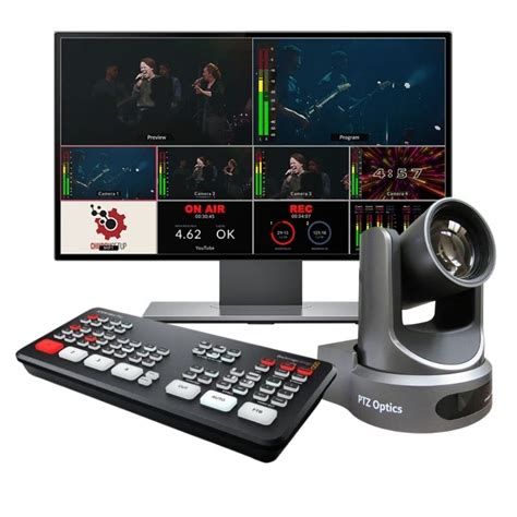 ATEM Mini Pro 1-Camera PTZ Streaming Kit (30X Version) - Church Live ...