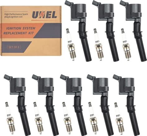 Amazon UNEL Set Of 8 Ignition Coil DG508 FD503 And 8 Platinum