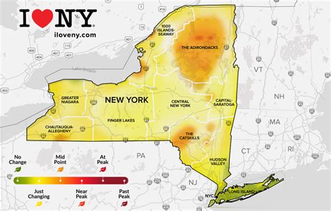 New York's official fall foliage map is here! | 6sqft