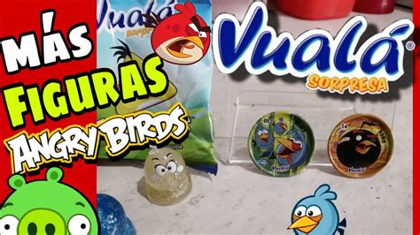 Más figuras de los Angry birds en Vualá sorpresa Esta colección esta