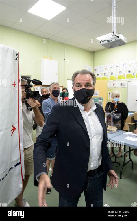 Portrait Of Renaud Muselier Seen During His Victorious Campaign