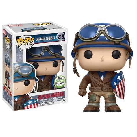 Captain America (World War II) Marvel Comics №219 Funko POP! Action ...