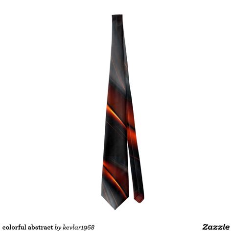 Colorful Abstract Neck Tie Colorful Ties Tie Custom Ties