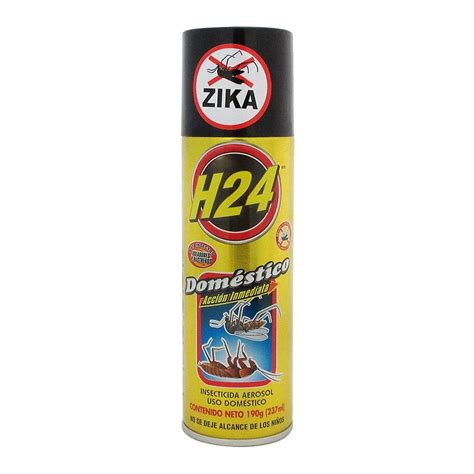 Insecticida H24 Domésico En Aerosol 190 G Walmart