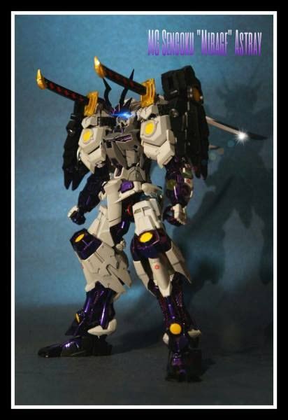 Master Grade Sengoku Mirage Astray Custom Painted By Raoul