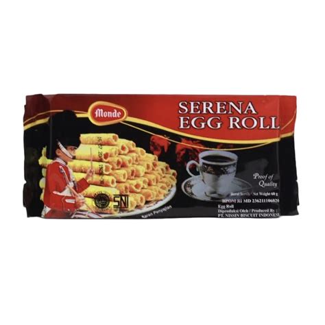 Jual Monde Serena Egg Roll 60gr Shopee Indonesia