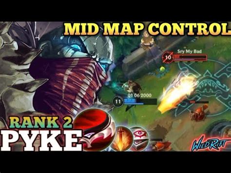 PYKE PERFECT MID MAP CONTROL BEST RUNES BUILD TOP 2 GLOBAL PYKE BY