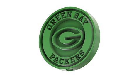 Файл STL Логотип для стенда Green Bay Packers 🚩・3D-печатная модель для ...