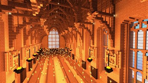 Great Hall Of Hogwarts Minecraft Map