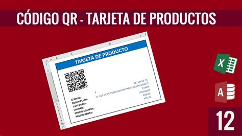 Crear Código QR Sistema de Inventarios 12 YouTube