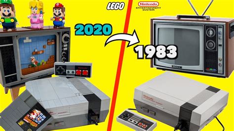 Lego Super Mario Nintendo Entertainment System Speed Build With Lego