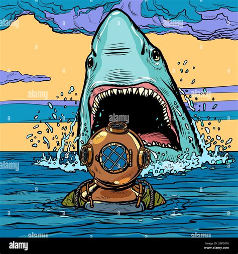 Shark teeth drawing hi-res stock photography and images - Alamy