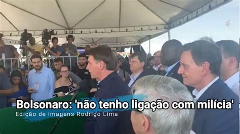 Bolsonaro N O Existe Nenhuma Liga O Minha A Mil Cia Do Rio De