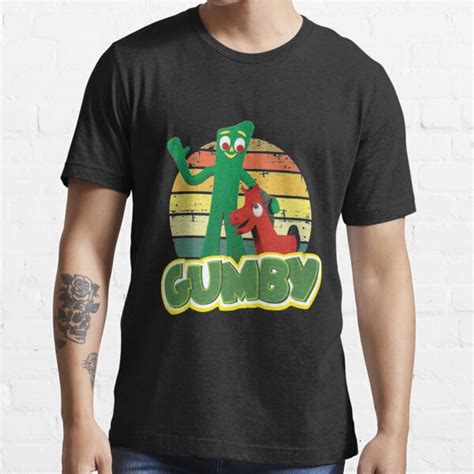 High Quality Vintage Gumby Shirt T Shirt For Sale By Beejay4x4