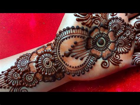 Easy Mehndi Designs Front Hand