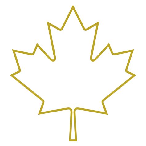 Free Maple Leaf Icon Symbol For Pictogram Website Apps Art