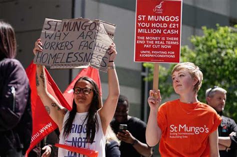 St Mungo’s: Homeless charity workers launch month-long strike in ...