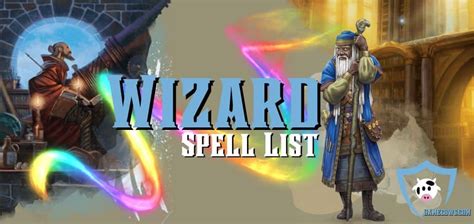 Wizard Spells 5e Best DnD [List]