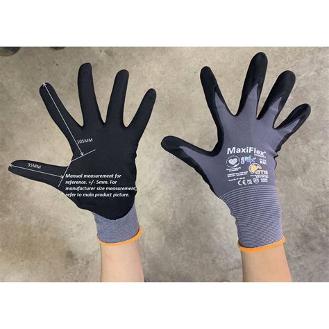 ATG MaxiFlex Ultimate 42 874 Safety Gloves With AD APT Breathable