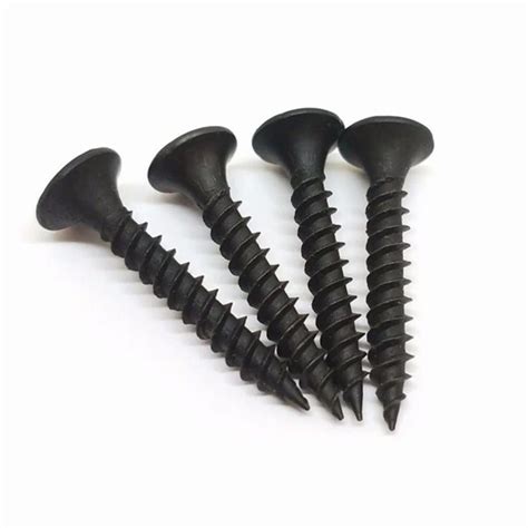 Black Galvanized Gypsum Board Screw Size 3 5 X 25 Mm At Best Price In