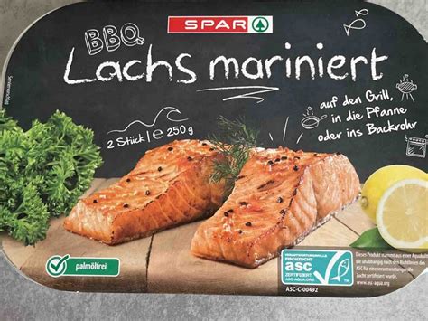 Spar Lachs Mariniert Kalorien Neue Produkte Fddb