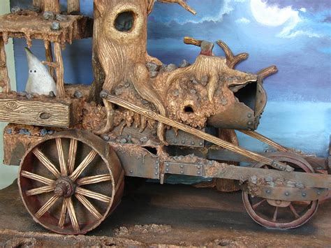 Ghost Tractor Closeup View Sculpture By Stuart Swartz Fine Art America